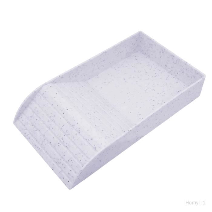 Bol pour reptiles, assiette d'alimentation pour piscine, avec habitat des lézards, tortue, plat d'eau pour blanc