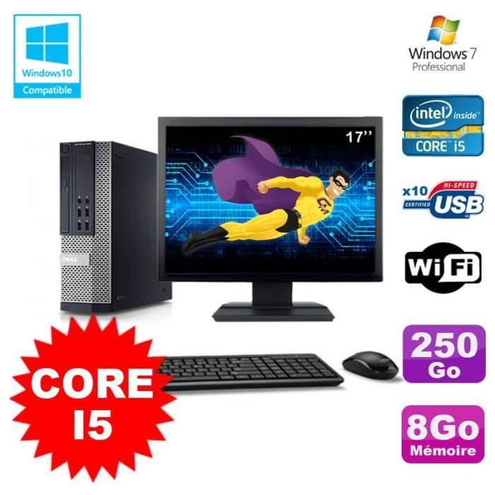 Acheter Lot PC DELL Optiplex 790 SFF Intel Core I5 31Ghz 8Go 250Go WIFI W7 + Ecran 17 Reconditionné - 296,00 € Lot PC DELL Optiplex 790 SFF Intel Core I5 31Ghz 8Go 250Go WIFI W7 + Ecran 17 Reconditionné - Dell reconditionné disponible sur Cdiscount Seconde Vie
