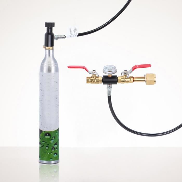 Adaptateur Valve Remplissage Air Comprimé CO2 Pour Paintball - Régulateur 0
