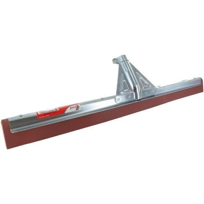 Raclette en métal renforcé, noir naturel, bord de rétention d'eau, résistant à l'huile