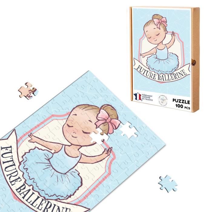 Puzzle Ravensburger 1500 Pièces - Thème Ballerine (Nikoloson) - Complet, Occasion