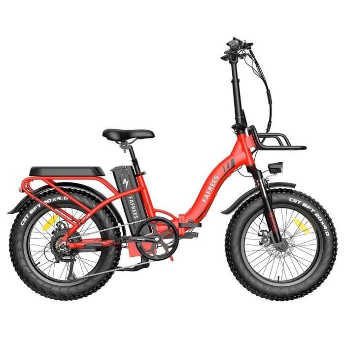 FAFREES F20 Max Vélo Électrique 20*4.0 Gros Pouces Pneu Cadre Pliant Batterie 22.5Ah