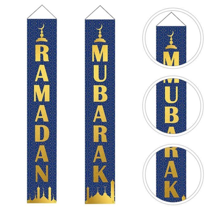 1 Paire De Bannières De Porte De Noël De 1,5 M - Décorations De Noël à