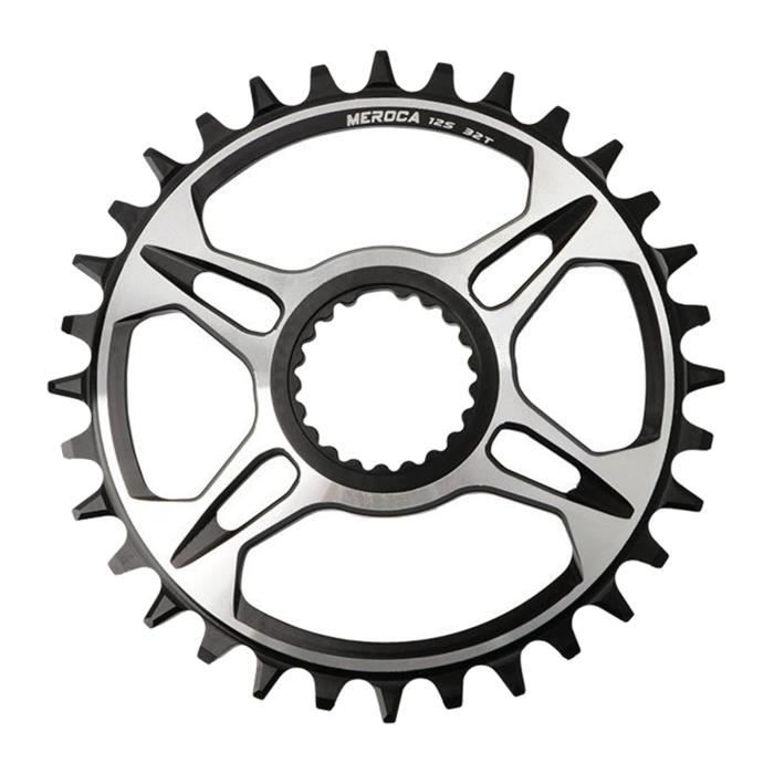 Pignon Plateau BMX 23T Coalition CNC - Alliage Noir - Pour Une Transmission Au Top !