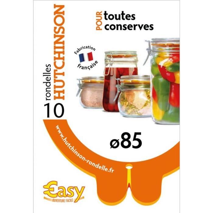 HUTCHINSON Lot de 10 Rondelles universelles 2 nez - D 90 / 68 x 2,5 mm