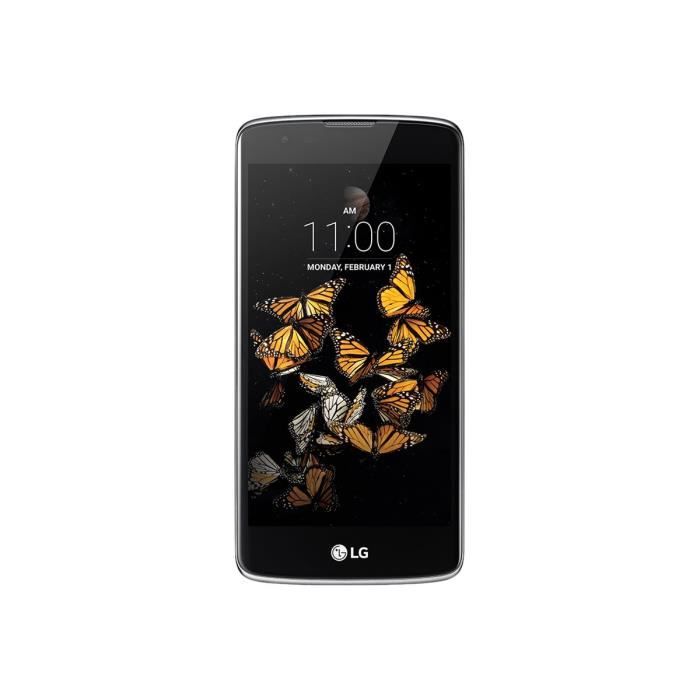 Vente T&eacute;l&eacute;phone portable LG K8 K350N Smartphone 4G LTE 8 Go microSDHC slot GSM 5" 1 280 x 720 pixels IPS 8 MP (caméra avant de 5 mégapixels) Android… pas cher
