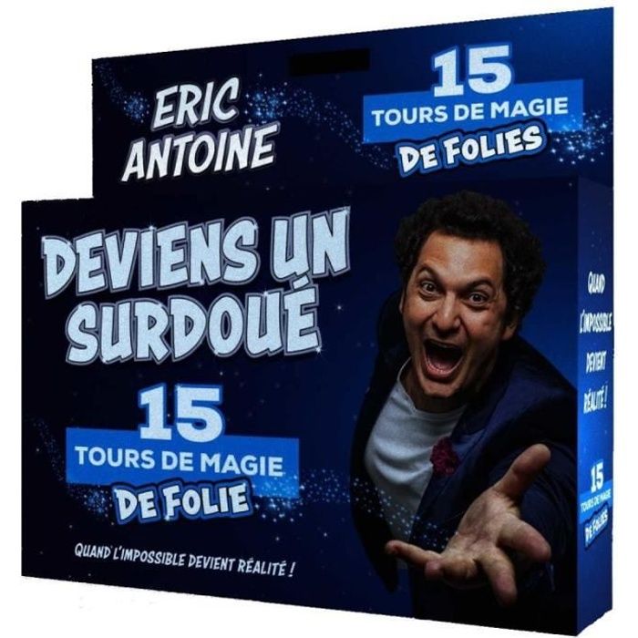 Megagic Coffret deviens un surdoué La magie d'EricAntoine Cdiscount Jeux Jouets Megagic Coffret deviens un surdoué La magie d'EricAntoine Cdiscount Jeux Jouets