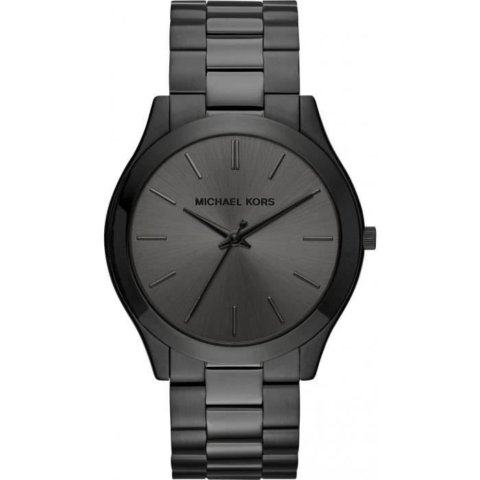 Montre - Michael Kors - SLIM RUNWAY MK8507 - Acier Inoxydable - Noir - Analogique