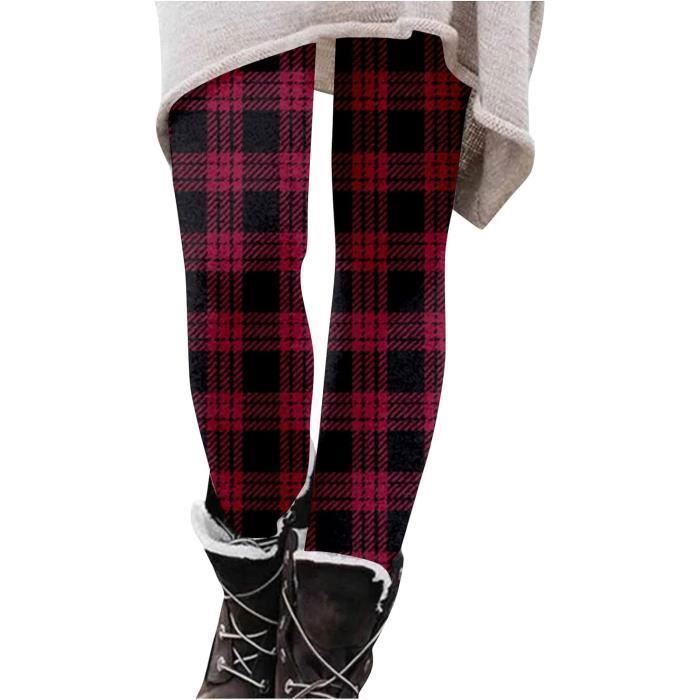 Collants D'hiver Pour Femme Motif De Noël - Femmes Pantalons Noël