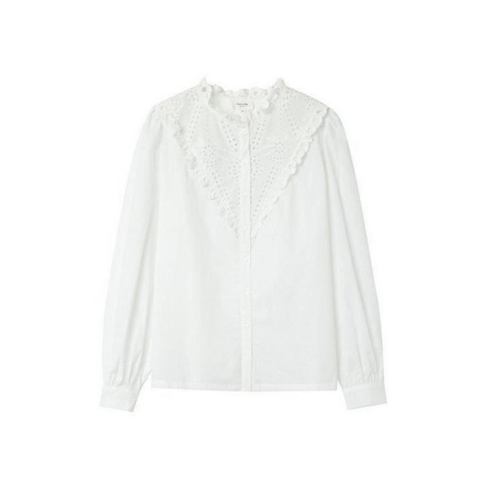 Chemise Femme Royal Highness Equestrian - Taille 36 - Crème Manches Longues - NEUVE