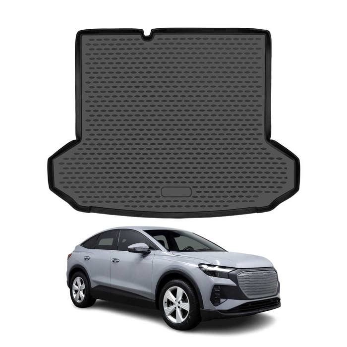 Tapis De Sol Caoutchouc OMAC Pour Audi A4 B6 B7 Berline Break 2000-2008 - Noir, Set 4 Pièces