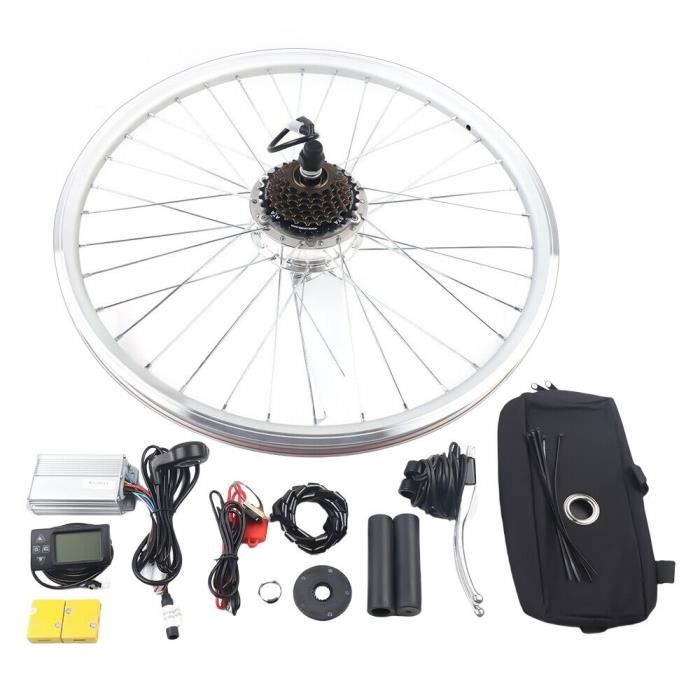 Kit de conversion de moteur de vélo électrique de 28 pouces kit de conversion de roue arrière 350w 36V