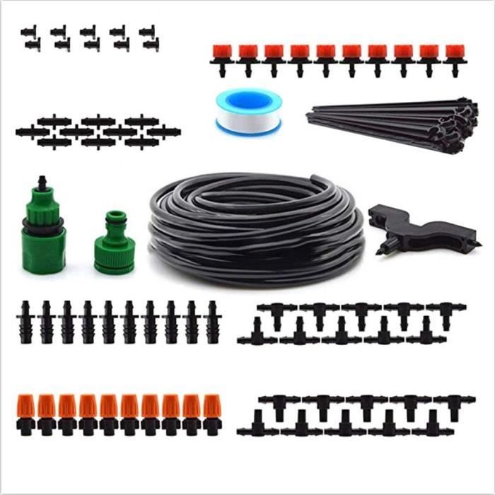 Système D'irrigation Goutte à Goutte, Arrosage Automatique Avec Goutteurs Réglables Système D'irrigation Goutte à Goutte, Arrosage Automatique Avec Goutteurs Réglables