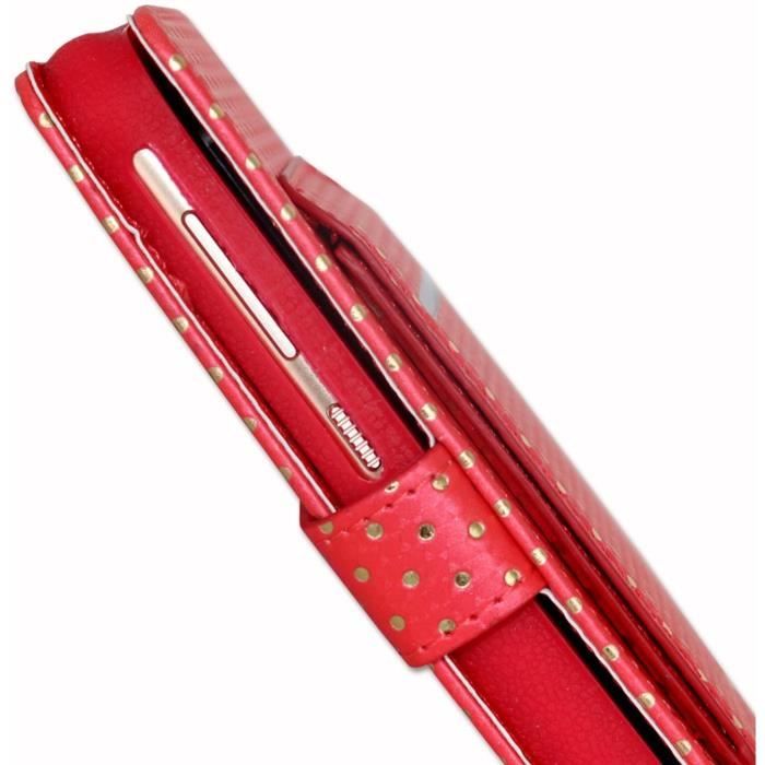 Aroepurt CM-LAN Étui à Rabat Compatible Avec Cubot Quest