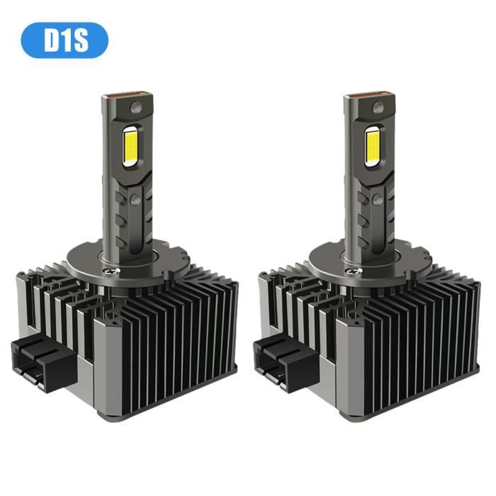 2 ampoules LED D1S conversion xenon 6000K - 35W - plug&play