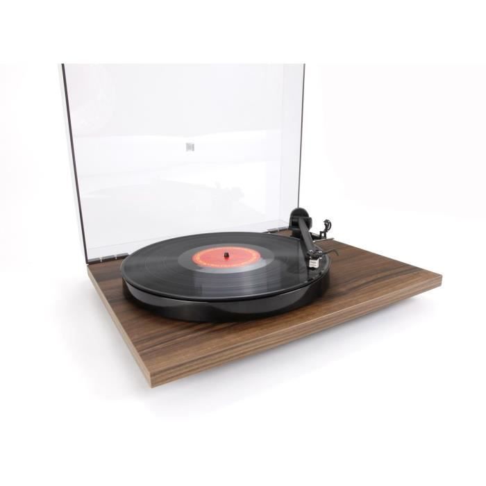 Platine vinyle - Rega - Planar 1 - Noyer - Cellule Carbon MM - Entièrement manuel