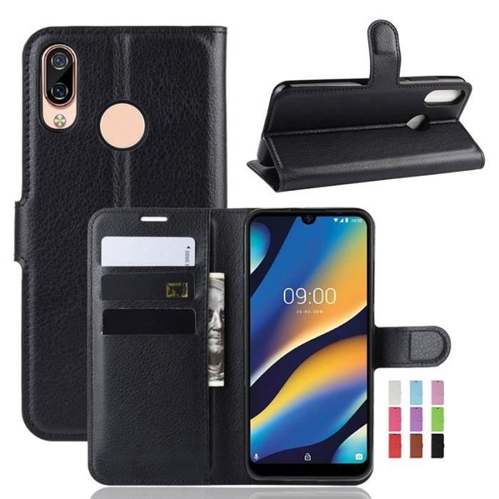 Aoluguya@ Housse Etui Coque Portefeuille pour Wiko Getaway avec Folio