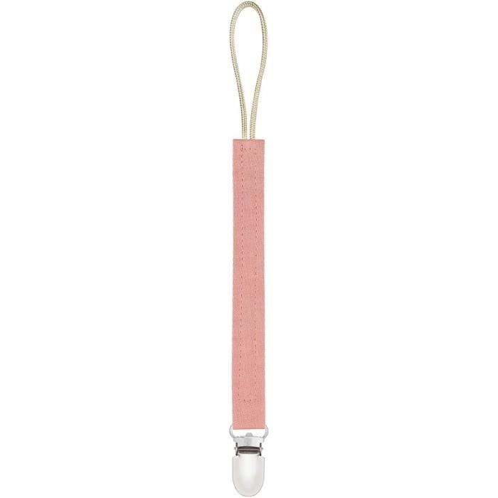 5 Attaches Tétine Ajustables - Multicolore - Pour Bébé - Clip Vêtement Anti-perte