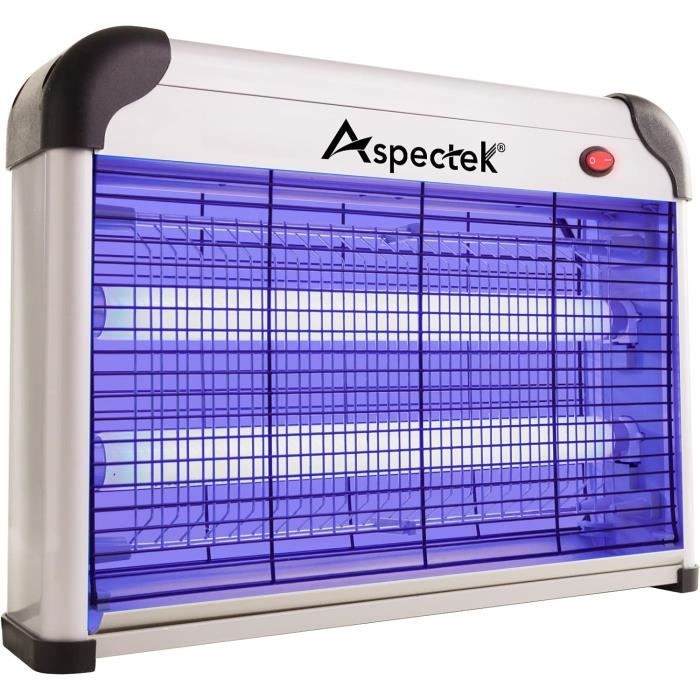 ROVLAK Lampe Anti Moustique Interieur, Tue Mouche Moustique Électrique Ultraviolet 18W, Piege