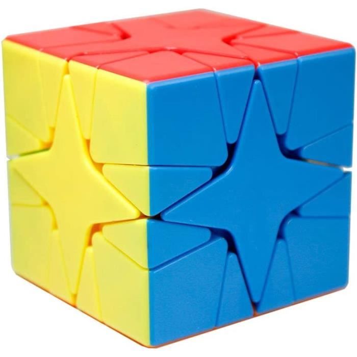 Set Cubi Magici MoYu Meilong - 4 Cubi Puzzle 2x2, 3x3, 4x4, 5x5 Con Superficie Opaca E Treppiedi | Regalo Ideale