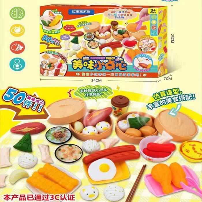 Ensemble de jouets de barbecue pour enfants, Set de casseroles chaudes