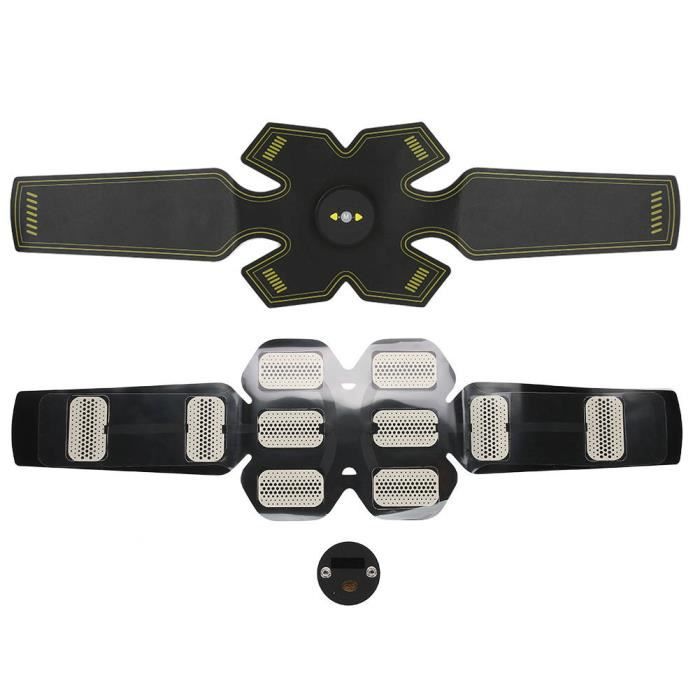 Ceinture Abdominale électrostimulation Tummy Tone - 7 Niveaux D'intensité, Rechargeable | Pour Muscles Abdominaux