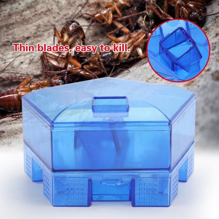 10 Pcs Pièges à Cafards Puissant,Piege Cafard,Anti Cafards Puissant