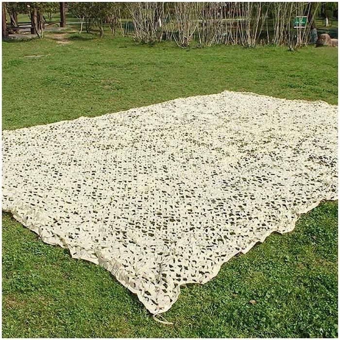 Filet De Camouflage Beige, Filet Camo Militaire Léger, 5X10M, 3X6M