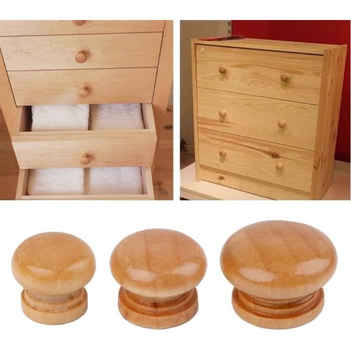 10 Mini Coffres à Trésor En Bois Non Finis - 9x5x4.5cm - Avec Fermoir - Pour Bricolage Et Décoration