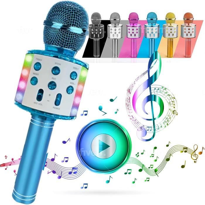 Micro Karaoke Enfant,Microphone Sans Fil Karaoké, Micro Karaoke Micro Karaoke Enfant,Microphone Sans Fil Karaoké, Micro Karaoke