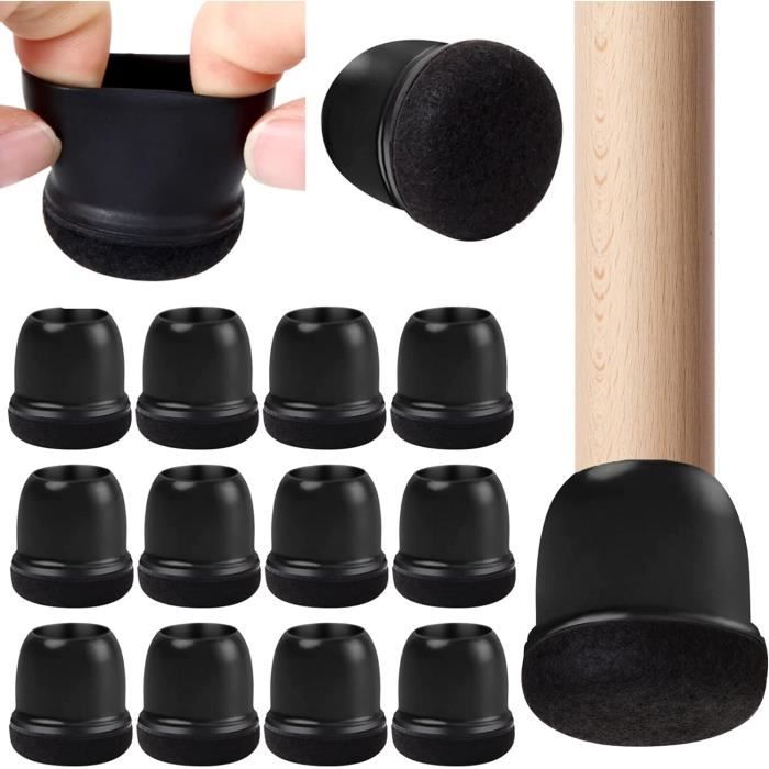 HSUYUN 8 Pièces Patin Pour Chaise, 25 Mm En Forme De U | FindTheDeal