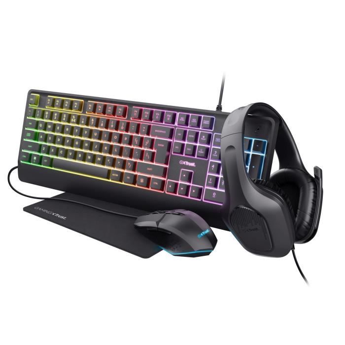 Trust Gaming GXT 265 Cintar Support pour Casque Gamer RGB sur