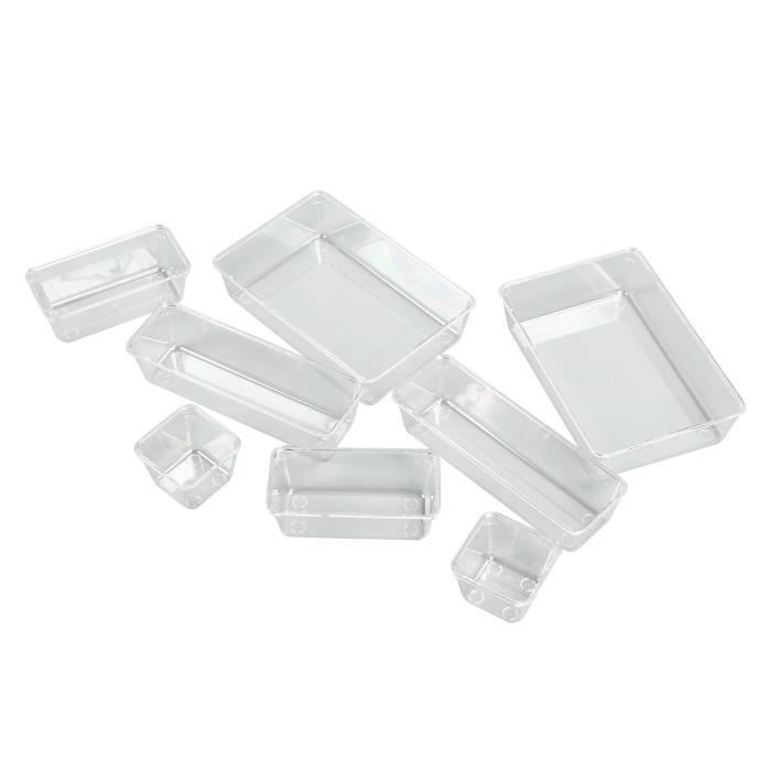 20 Boîtes Transparentes Pour Voitures Miniatures - Plastique, 8,5x4x3,5 Cm, Protection Et Rangement