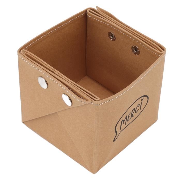 YOSOO Paper Storage Container, Paper Storage Box Folding Tear Resistant