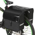 28L résistant à l'eau vélo siège arrière transporteur sac porte-bagages coffre sacs vélo banlieue sac sacoche-1