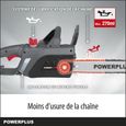 Powerplus Tronçonneuse Électrique POWEG10100 - 2000 W, Guide de 350 mm, , Lubrification Automatique de Chaîne-1