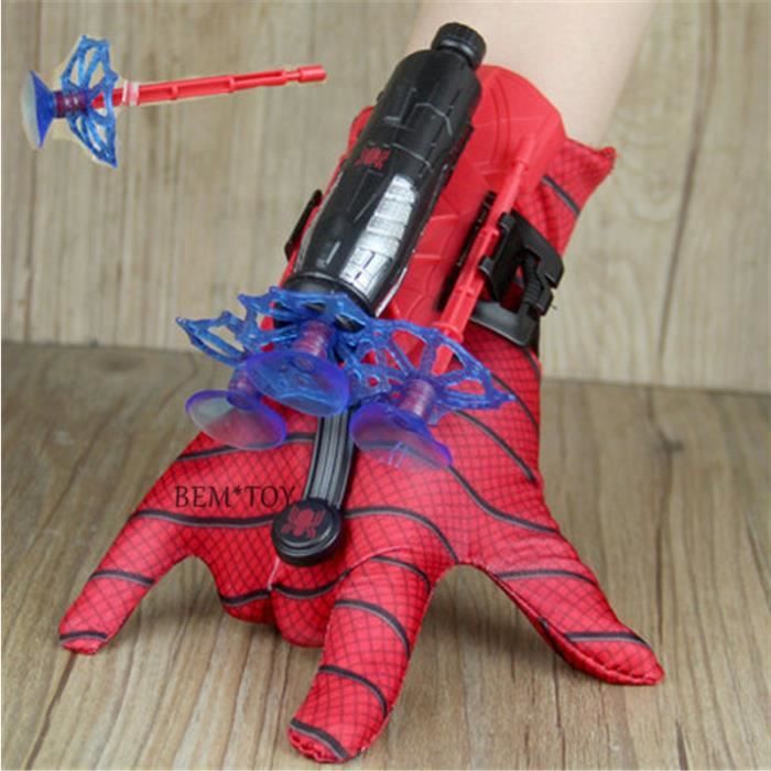 Spiderman - Lanceur de toile - speelgoed Spiderman - Avec gants - Plastique