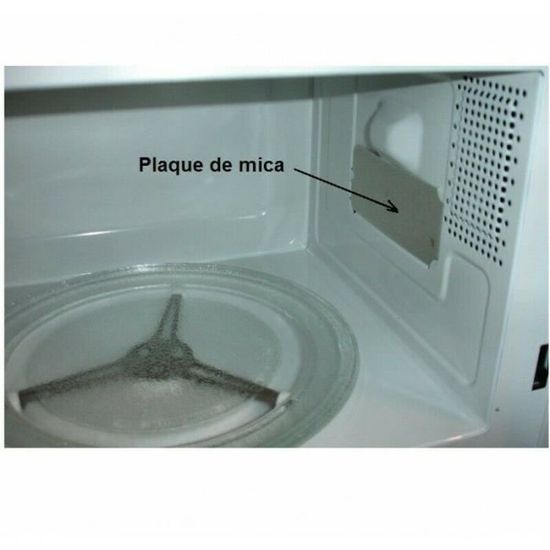 PLAQUE MICA POUR MICRO ONDE SHARP R342INW Z252100100616 AIRLUX 252100100616  PANASONIC - Cdiscount Electroménager