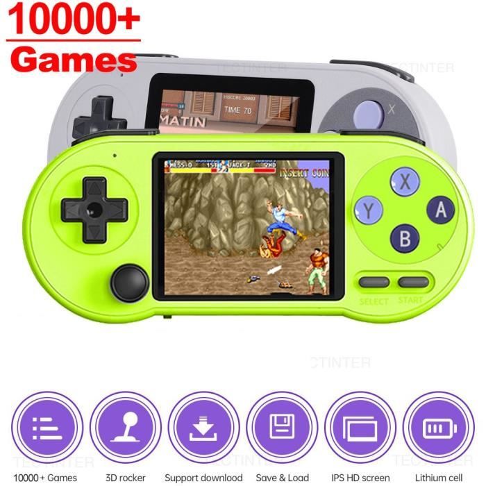 Rouge - Console de jeu vidéo de poche rétro pour enfants, mini console Rouge - Console de jeu vidéo de poche rétro pour enfants, mini console