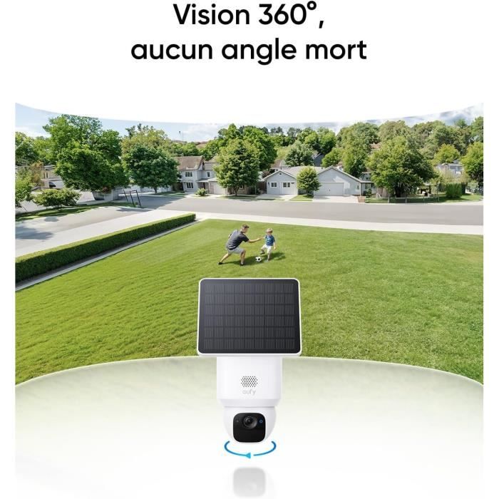 【美品】eufy SoloCam E30 2K スマート防犯カメラ。 Caméra de surveillance - eufy Security SoloCam E30 - WiFi