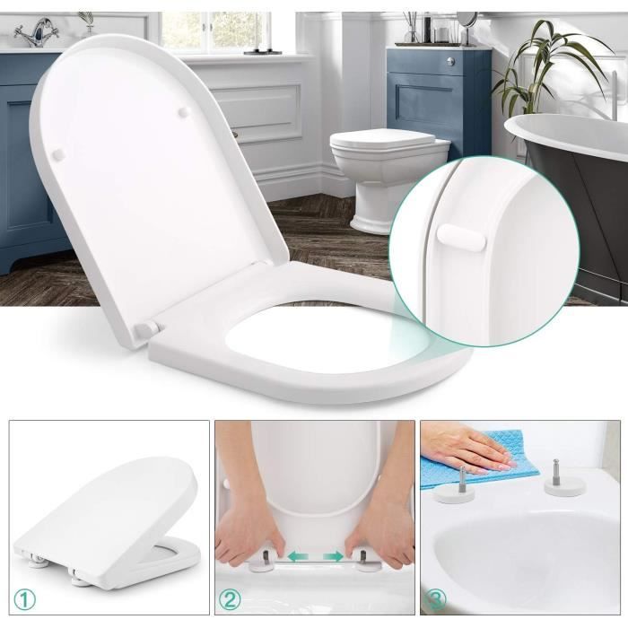 Abattant toilette petite taille best sale