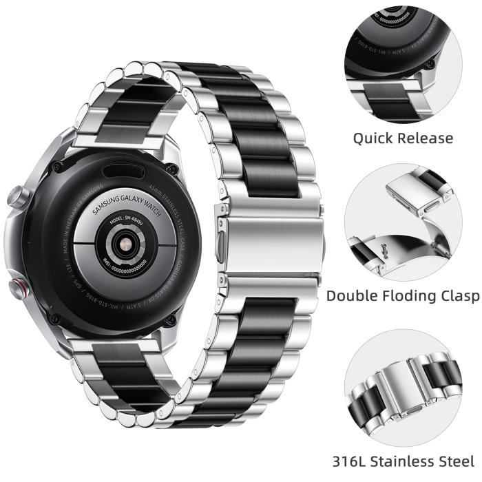 Bracelet Compatible pour Samsung Galaxy Watch 45mm/Galaxy Watch