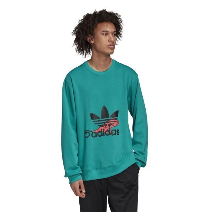 Sweatshirt adidas Originals PT3 Vert puissant Cdiscount Pret a Porter