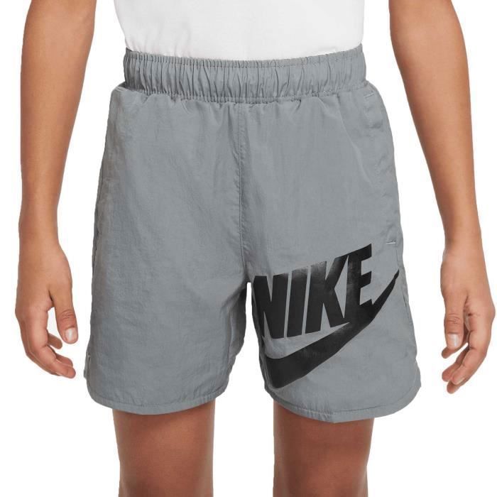 Short de football pour gar on Nike Woven Gris DO6582 084 Gris