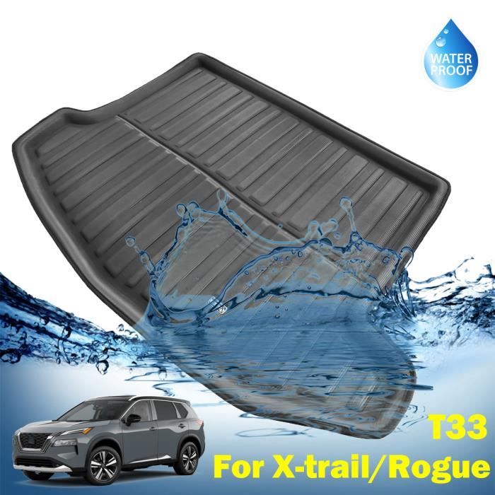 ELMASLINE Tapis Sol 3D Et Bac Coffre Pour Nissan X-Trail T33 E-Power 2022+