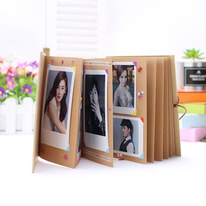 ALBUM PHOTO,yellow 6 Inch--Album Photo repliable 6-8 pouces, 1 pièce ...