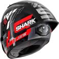 Casque intégral Shark Race-R Pro GP 06  Replica Zarco Winter Test - carbon/chrom/red - XL-2