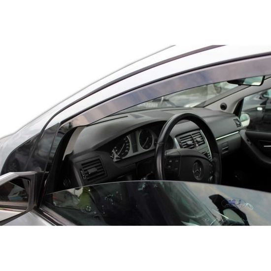 Heko Déflecteurs D'Air / Déflecteurs De Vent - Compatible Mercedes Classe B W245 2005-2010 - Set De 4, Montage Facile Et Look Discret