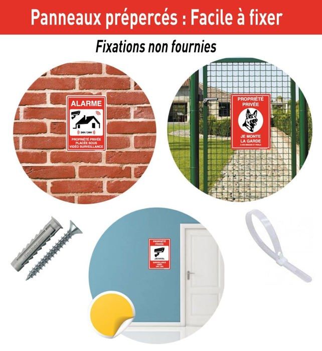 AUA SIGNALETIQUE - Panneau Déchets Verts - 150x210 , Aluiniu Dibond
