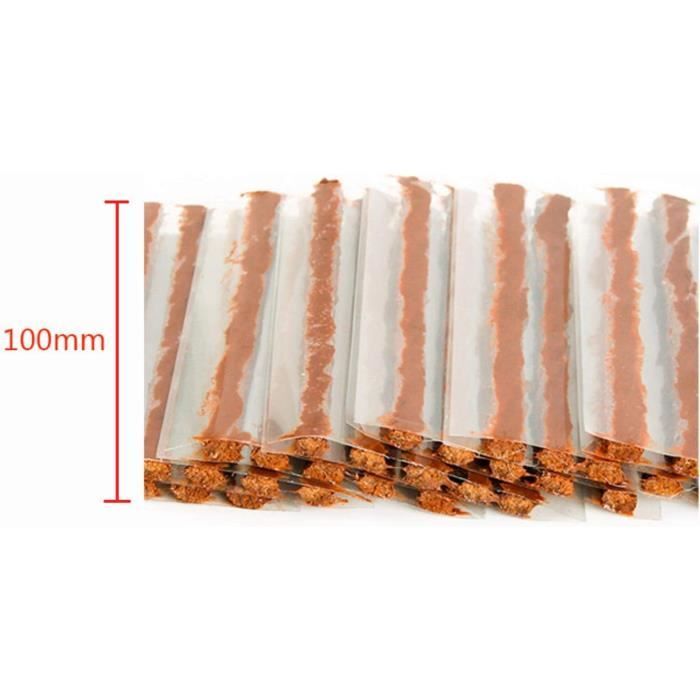 Kit De Réparation De Pneus De Vélo Sans Chambre à Air, Avec Bandes De Caoutchouc, Colle Urgente Portable, Réparation Gratuite, Ensemble De Bandes De Caoutchouc, Outil De Réparation De Pneus De Vélo